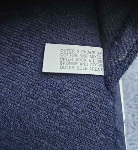 Photo of free Navy peep toed slippers (Welling DA16) #4