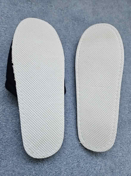 Photo of free Navy peep toed slippers (Welling DA16) #3