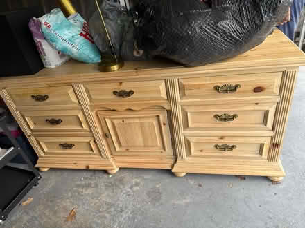 Photo of free Wood bed set (Powder Springs) #4