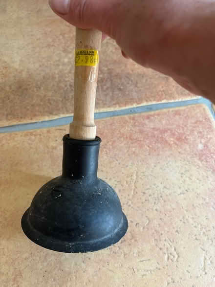 Photo of free Very Small Sink Plunger (IG6) #2