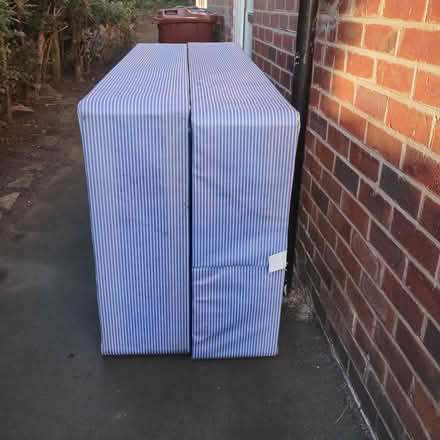 Photo of free 2 single divan beds (Blackley M9) #1