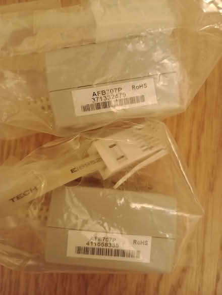 Photo of free 2 x ADSL Broadband Telephone Splitter Microfilters (North Hinksey OX2) #1
