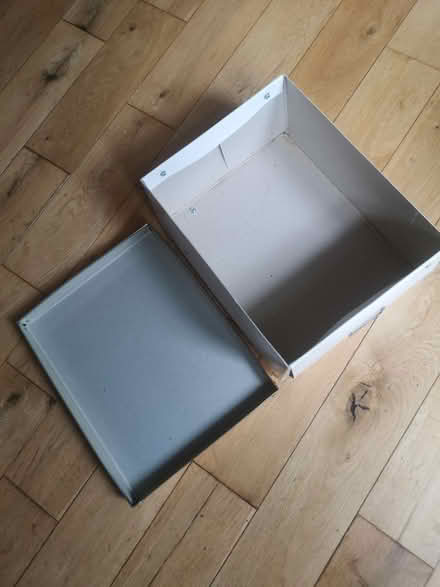 Photo of free Ikea cardboard storage box w lid (Streatham SW16) #2