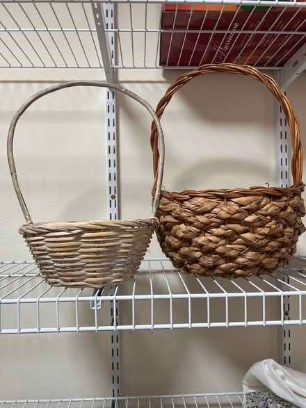 Photo of free 7 Cute Wicker Baskets (Montrose) #2