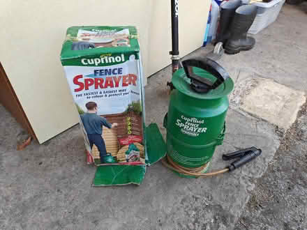 Photo of free Cuprinol spray pump (Woking GU22) #1