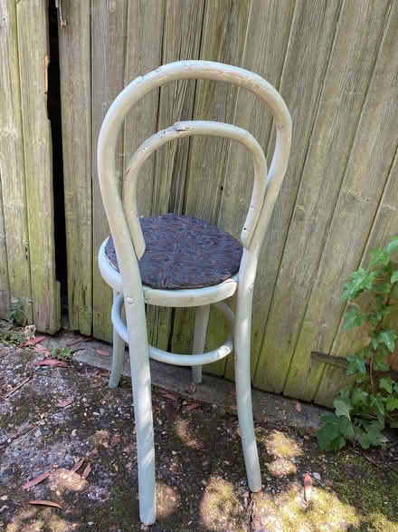 Photo of free Wooden perching stool (Merton Park SW19) #2