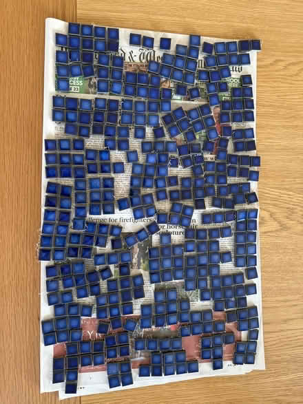 Photo of free Blue mosaic tiles (Penrith CA11) #1