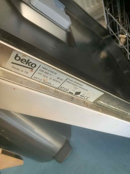 Photo of free Dishwasher beko (Presteigne LD8) #3