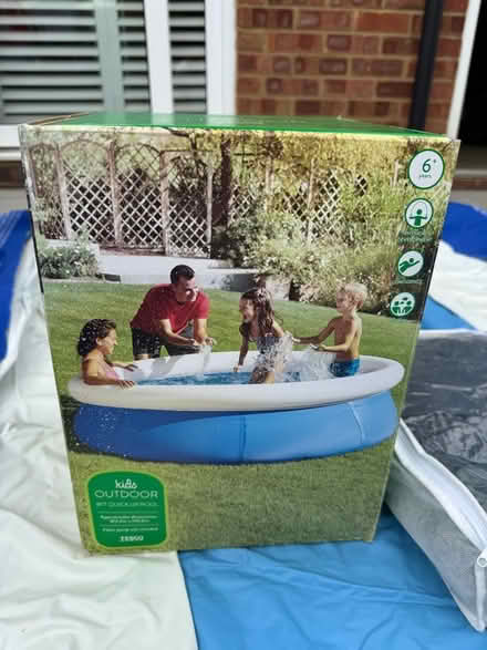 Photo of free 8ft inflatable ring pool (Rayne CM77) #2