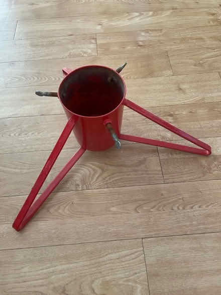 Photo of free Christmas tree stand (Cambridge Heath, E2) #1