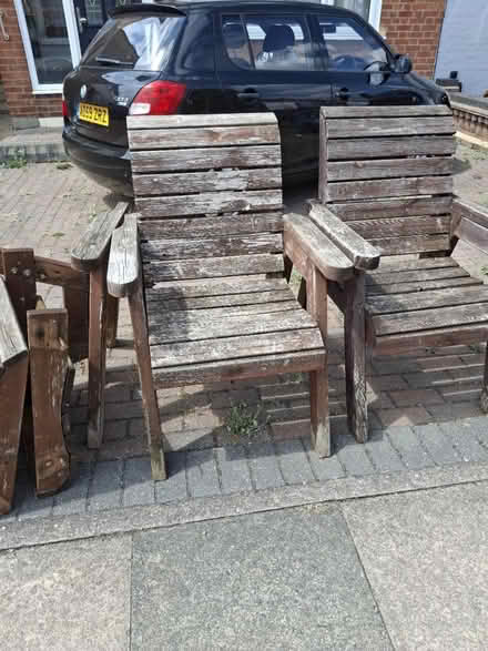 Photo of free Garden chairs (Collier Row) #2
