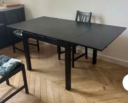 Photo of free IKEA wooden extendable table (G76) #3