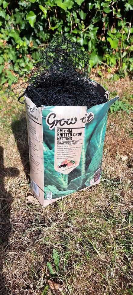 Photo of free Knitted crop netting (black) (Chelmsford CM1) #1