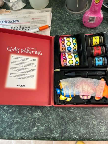 Photo of free Glass painting craft set (Hollingdean BN1) #2