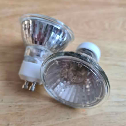 Photo of free GU10 240V 50W 40° halogen bulbs (Great Ashby SG1) #1