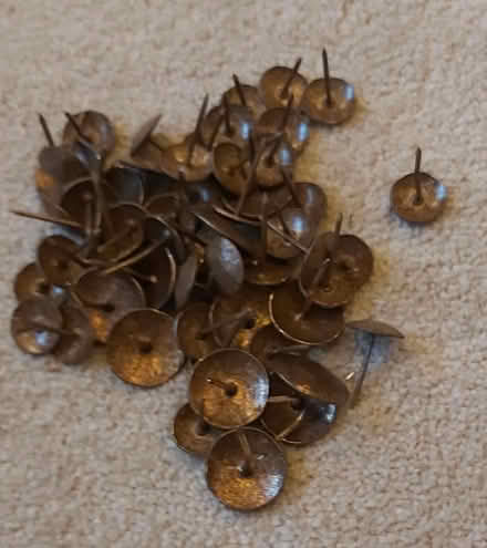 Photo of free Upholstery tacks (Great Wakering SS3) #1