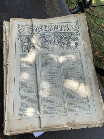 Photo of free 1896 Chatterbox annual (for crafting/ art projects) (Merton Park SW19) #1