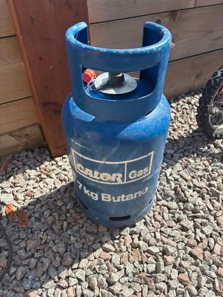 Photo of free 7kg calor gas bottle (Hasland, S41) #1