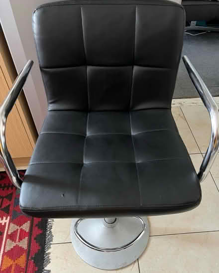 Photo of free Black Kitchen Stool (KT1 Kingston upon Thames) #1