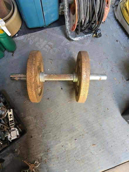 Photo of free 10 kg gym weight (GU9 9e) #2