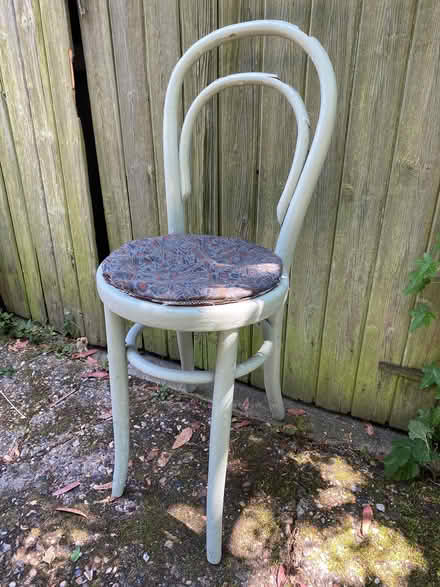 Photo of free Wooden perching stool (Merton Park SW19) #1