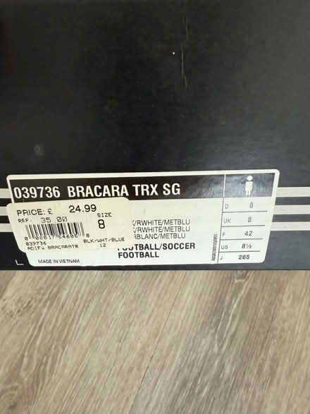 Photo of free Men’s football boots, size 8 (Cheadle Hulme, Hazel Road, SK8) #2