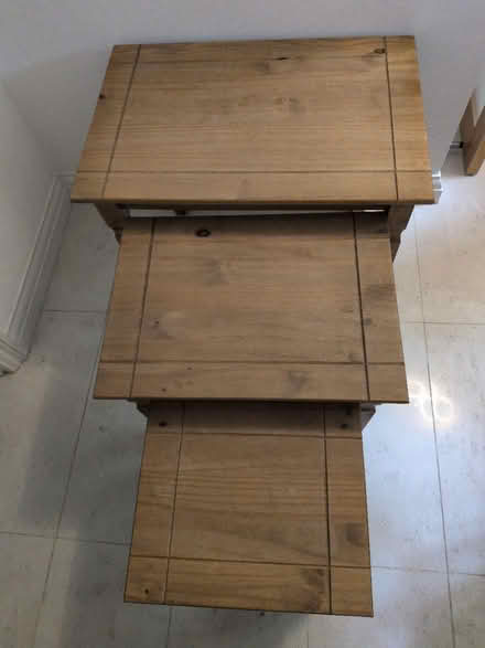 Photo of free Set of 3 nested side tables (EN11 - Hoddesdon) #3