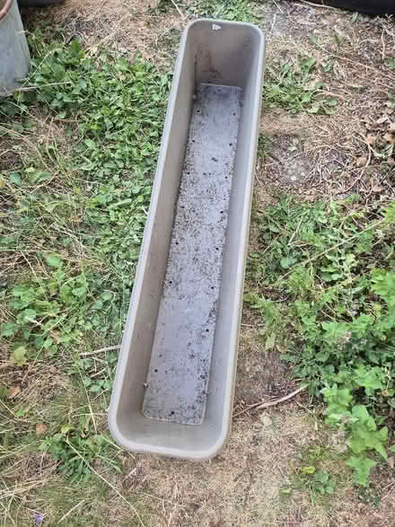 Photo of free Long plastic planter (Iffley Road OX4) #1