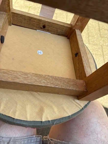 Photo of free Foot stool - needs a minor repair (Chippenham SN15) #2