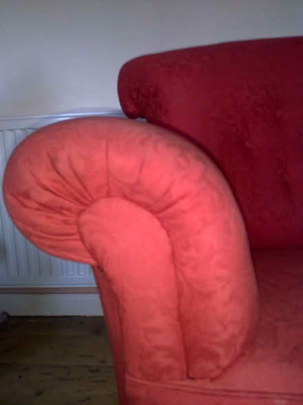 Photo of free Red Victorian Sofa (Avonmouth BS11) #3