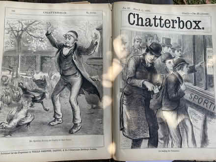 Photo of free 1896 Chatterbox annual (for crafting/ art projects) (Merton Park SW19) #3