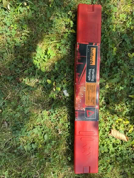 Photo of free Car Warning Triangle (Worcester Park, KT4) #1