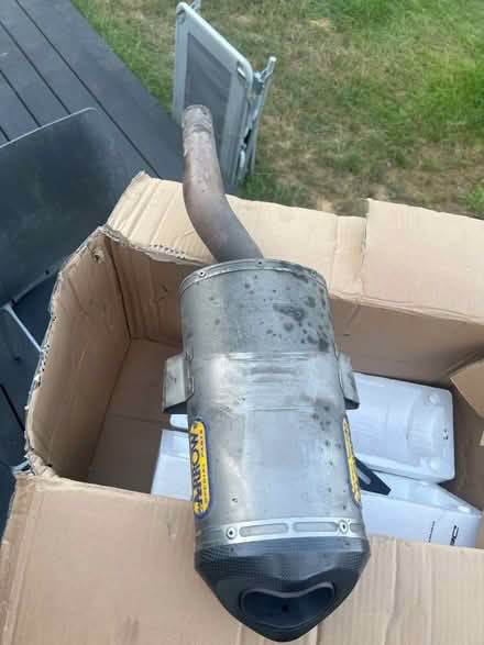 Photo of free Slip-on exhaust for 2009 Triumph Daytona (Northcourt OX14) #1