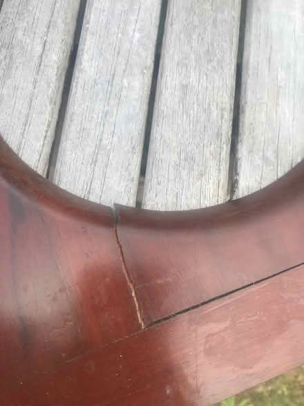 Photo of free wood commode seat, compost loo seat (Blagdon BS40) #2