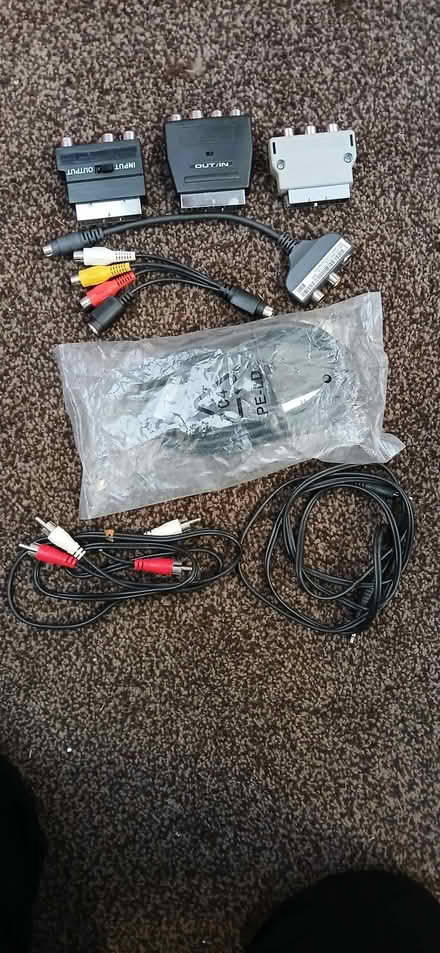 Photo of free Audio visual connectors and cables (Blyth NE24) #1