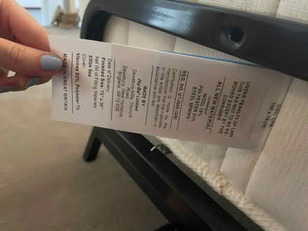 Photo of free Folding bed, single mattress (Maida Vale W9) #3