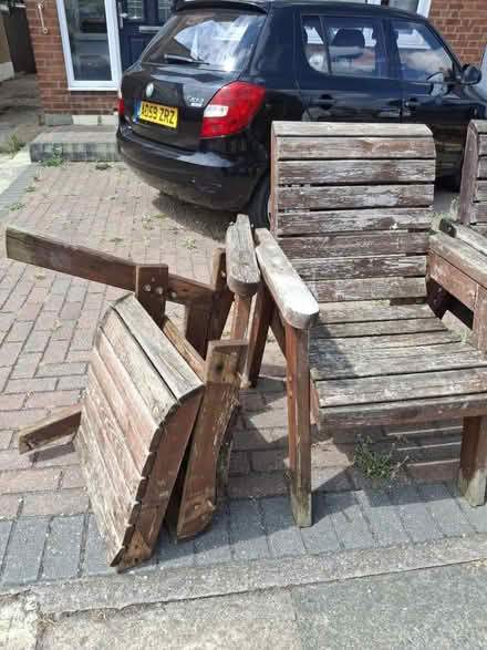 Photo of free Garden chairs (Collier Row) #3