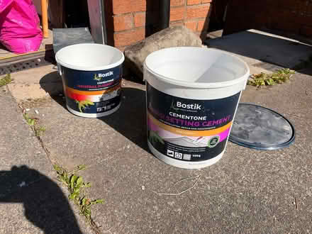 Photo of free Small amount of cement mortar (Torbrex FK7) #3