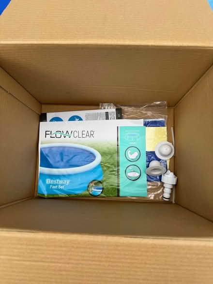 Photo of free 8ft inflatable ring pool (Rayne CM77) #3