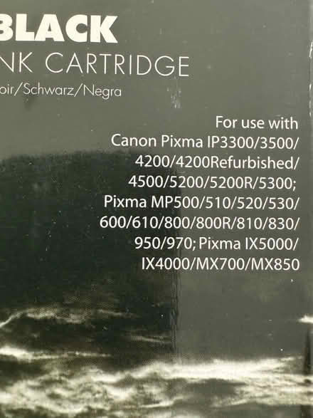 Photo of free Cannon Pixma printer ink cartridges (Cheadle Hulme, Hazel Road, SK8) #2