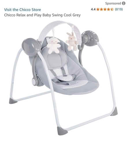 Photo of free Chicco Relax and Play Baby Swing (Enfield EN1) #1