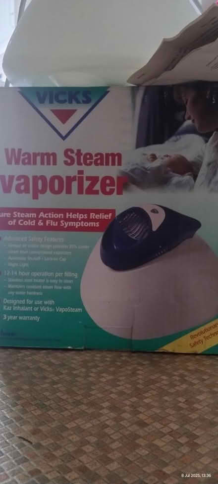 Photo of free Vicks steam vaporizer (Eastbourne town centre) #1