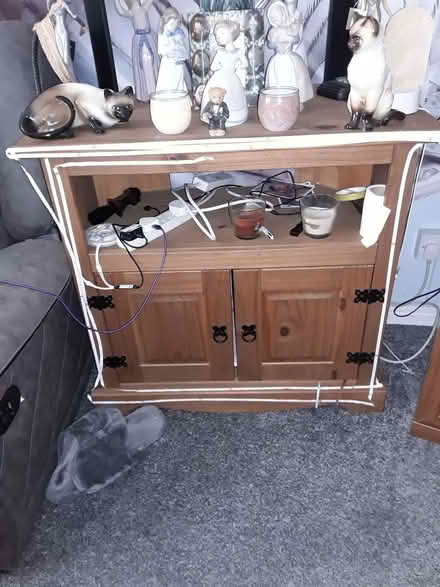 Photo of free Solid wood cupboard (Blacon CH1) #1
