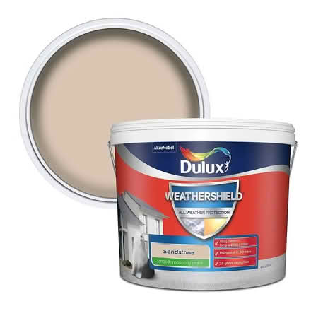 Photo of Dulux Sandstone Masonry Paint (Wirksworth DE4) #1