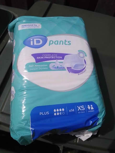Photo of free XS incontinence pants (Killamarsh S21) #1