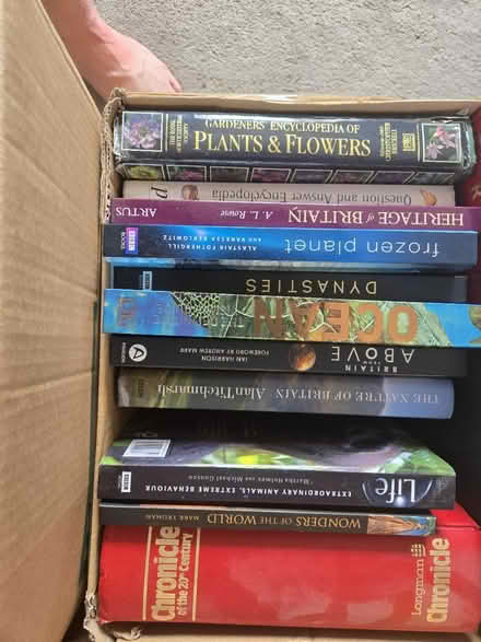 Photo of free Box of household bits & a few books (Royston SG8) #2