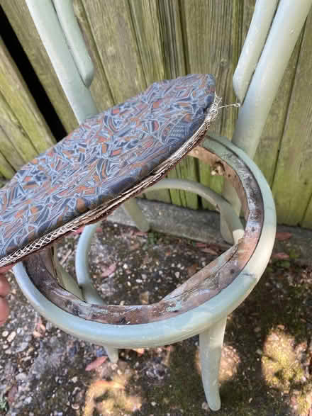 Photo of free Wooden perching stool (Merton Park SW19) #4