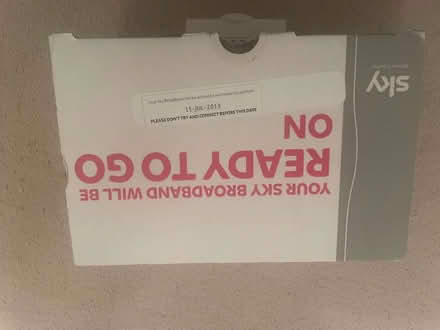 Photo of free Sky Broadband Box (Ealing W13) #2