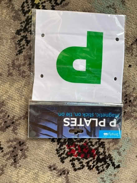 Photo of free Brand new P plates (Milton Malsor) #1