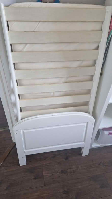Photo of free Cot bed + mattress (KT3 - Motspur Park) #1